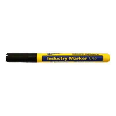 Industri marker 1-2 mm SORT rund spids (model 0990)